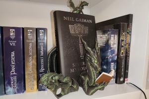 Dračí set: Stojánek, záložka a prsten (Mystic)