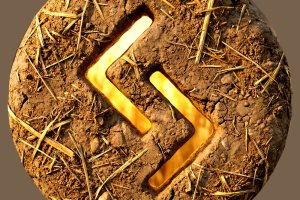 Placka "Jera" Runa Sklizně (Glow Edice)