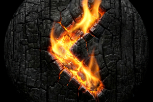 Placka "Kenaz" Runa Tvoření (Glow Edice)