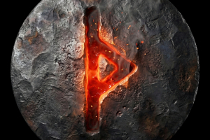 Placka "Thurisaz" Runa Síly a Thóra (Glow Edice)